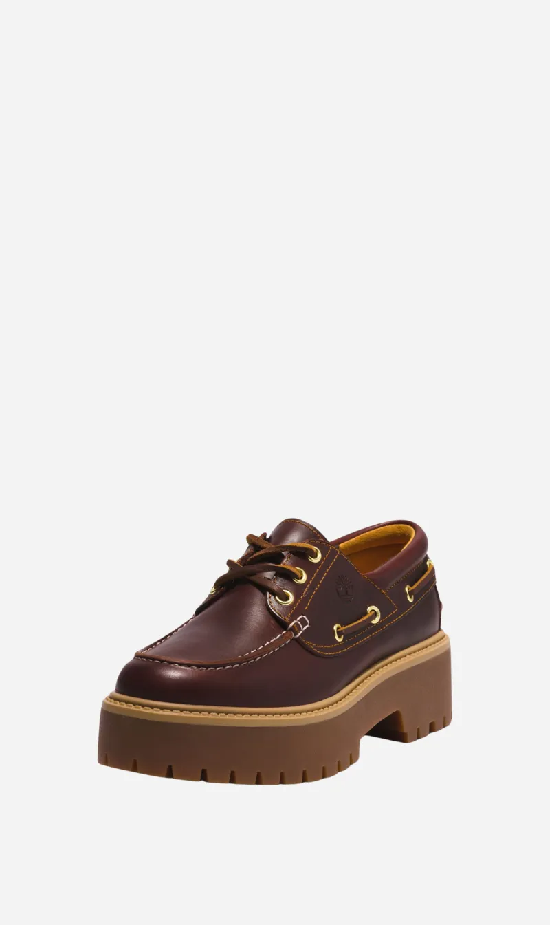 Timberlands | Stone Street 3-Eye Lug - Burgundy Full Grain
