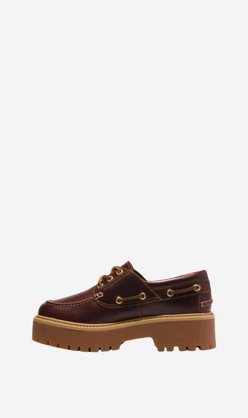 Timberlands | Stone Street 3-Eye Lug - Burgundy Full Grain
