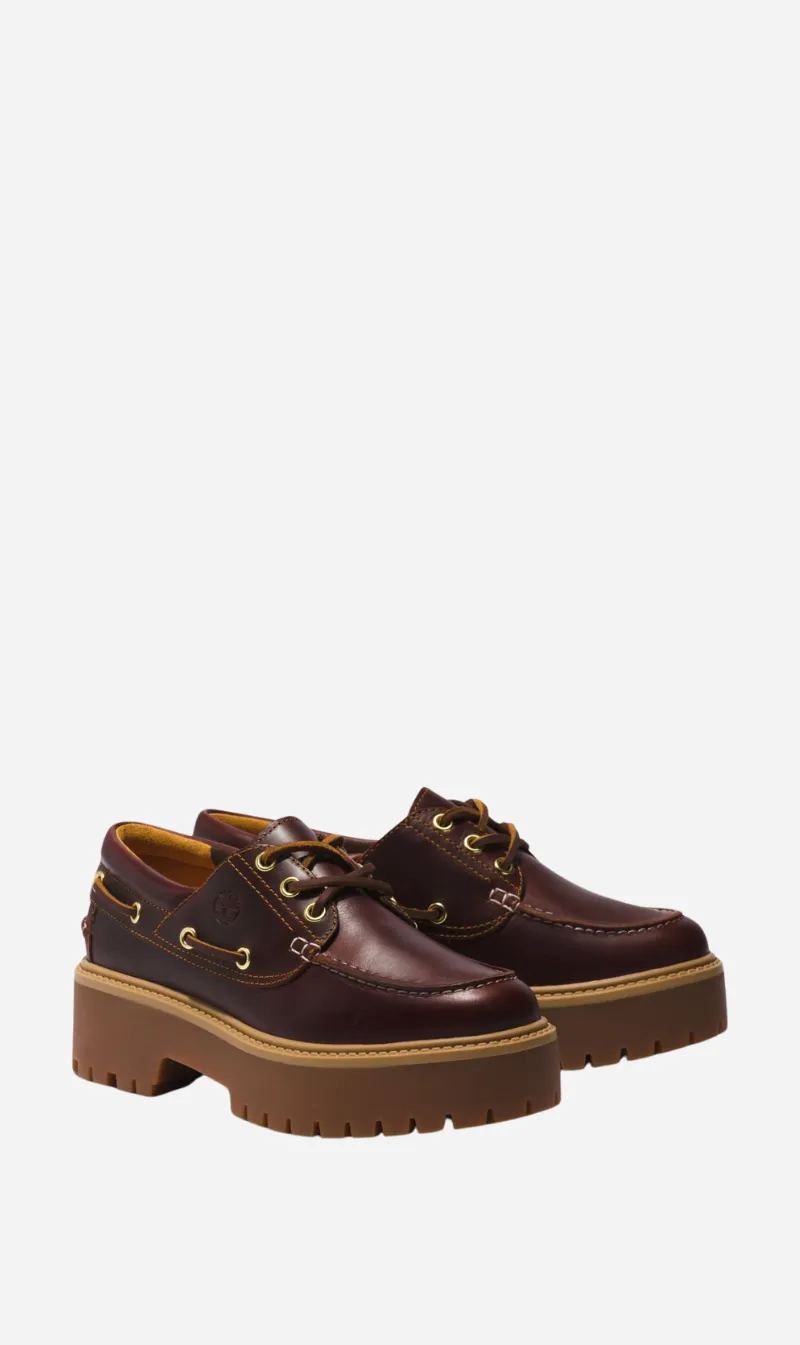 Timberlands | Stone Street 3-Eye Lug - Burgundy Full Grain