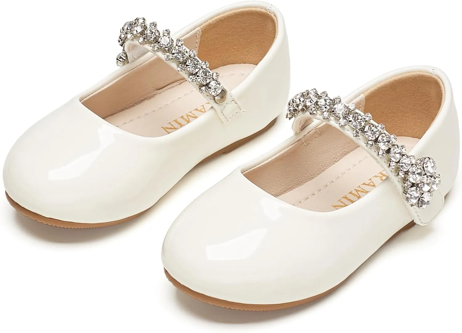 Toddler Flower Girl Dress Shoes - Little Girl Mary Janes for Wedding Party