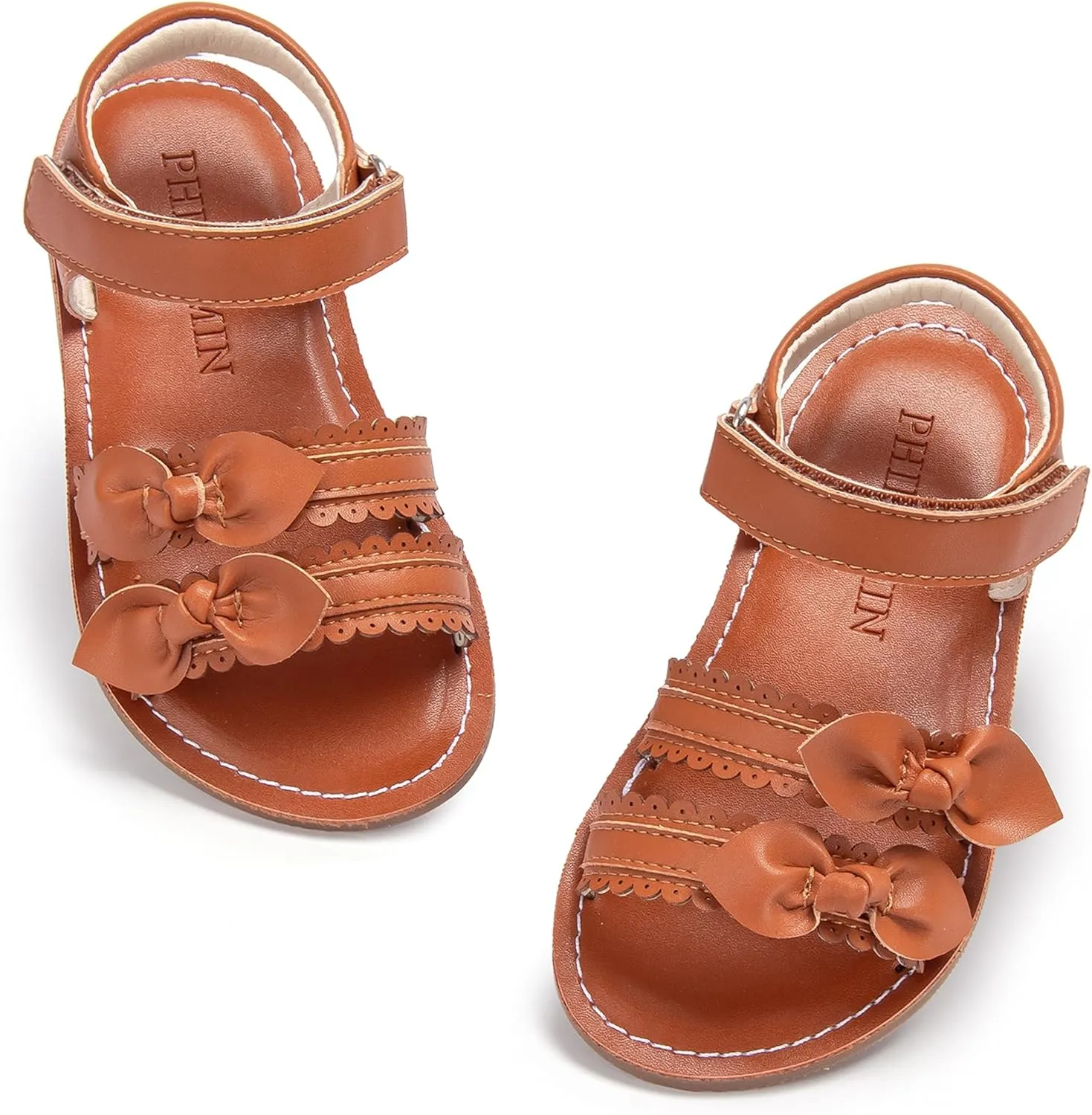 Toddler Flower Girl Sandals - Girl Summer Dress Shoes Toddler Little Kid Wedding Party