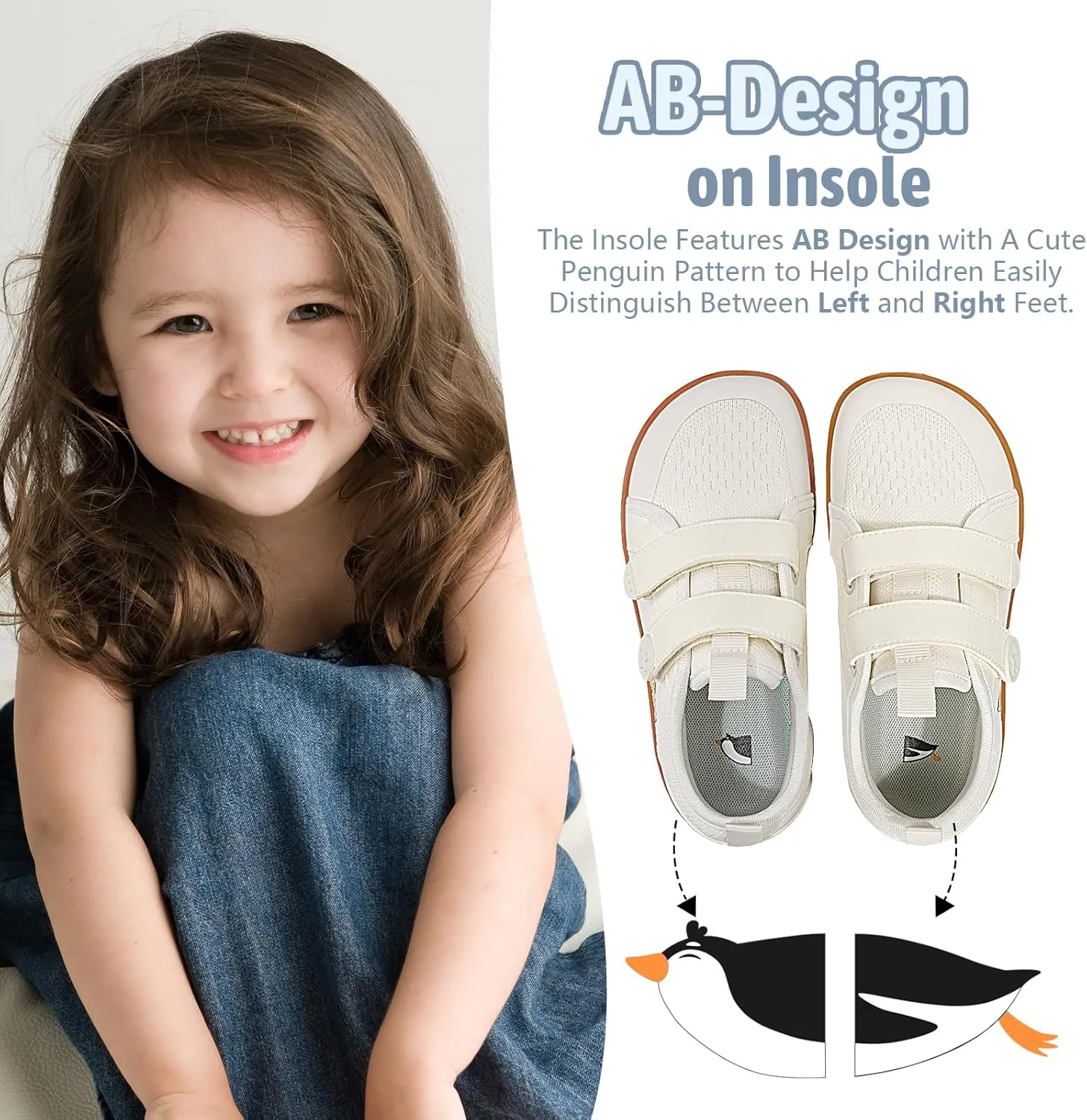Toddler Little Kid Wide Barefoot Shoes Boys Girls Sneakers Kids Tennis Shoe Zero Drop Minimalist Non Slip Lightweight Comfortable Healthy Running Shoes