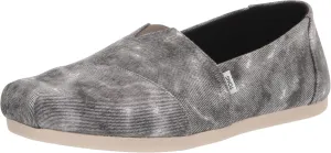 TOMS Womens Alpargata Distressed Slip On Flats Casual - Black