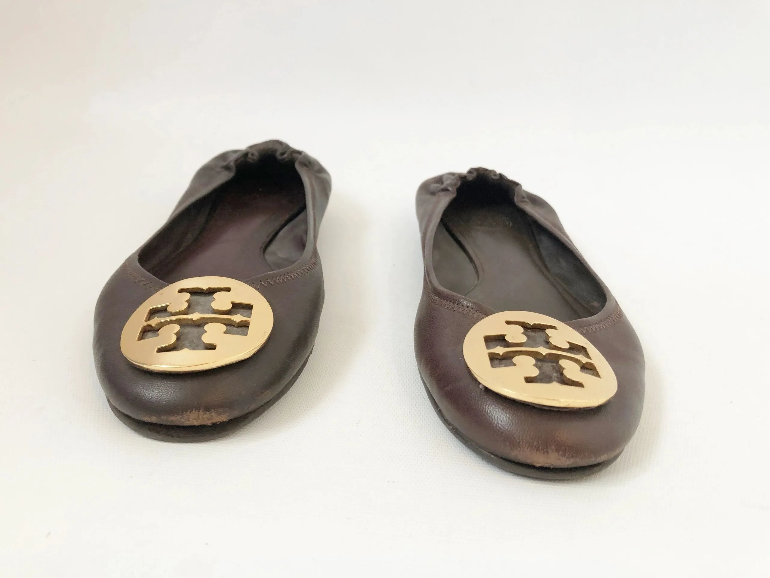 Tory Burch Leather Flats Size 6.5