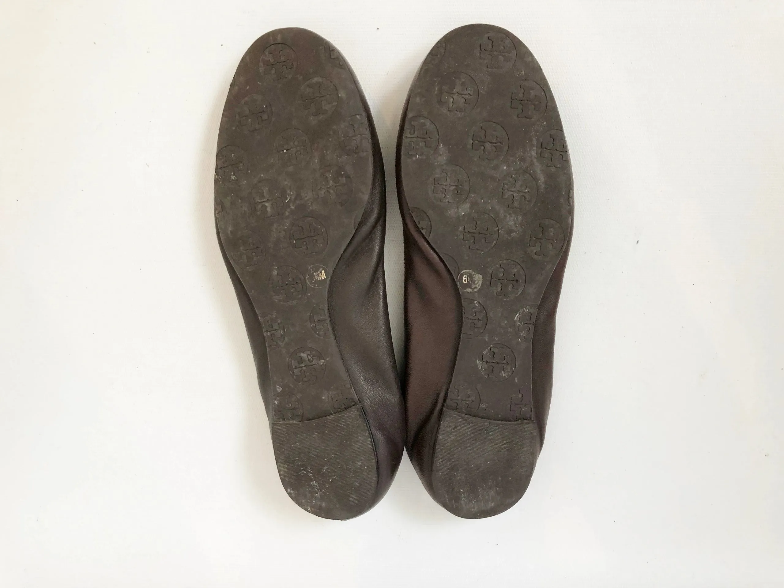 Tory Burch Leather Flats Size 6.5