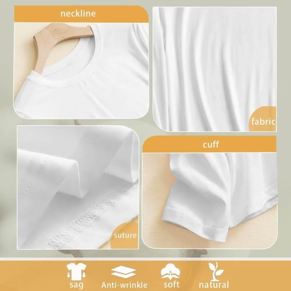 Uasibuni Women's Loose Comfy Casual Long Sleeve T-Shirts Plain T-Shirt Women Gift