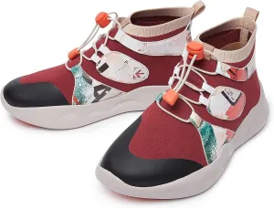 UIN Women's Fashion Sneakers Lightweight Walking Casual Comfortable Art Painted Athletic Travel Shoes Mijas