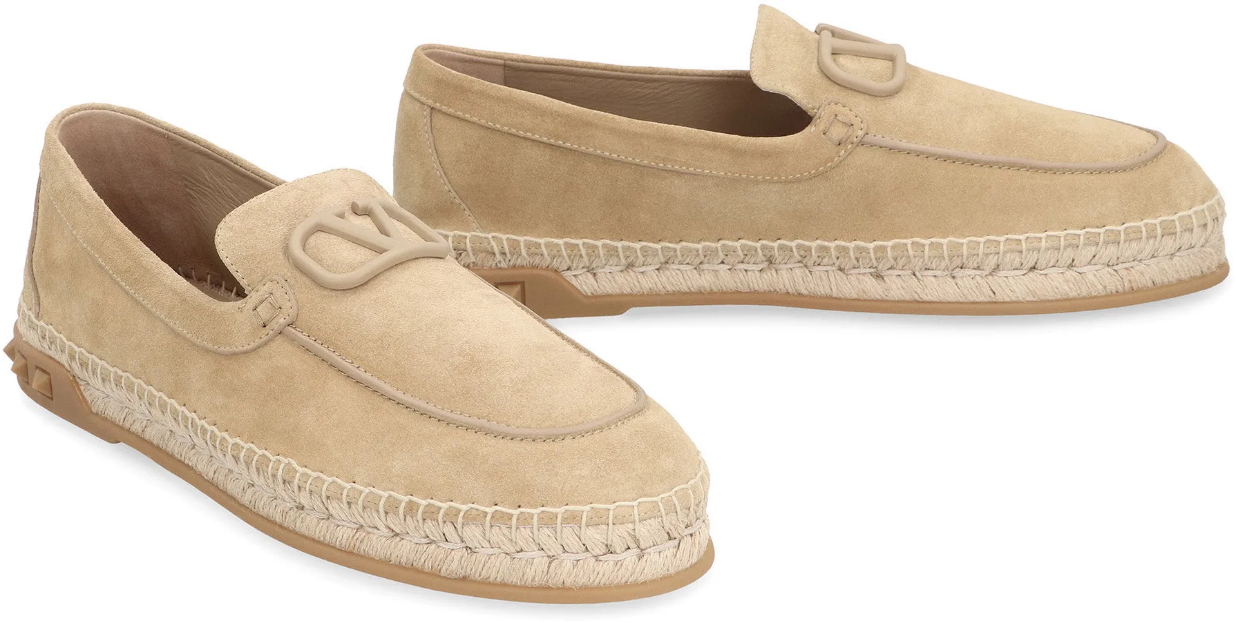 Valentino Garavani - Leisure Flows suede espadrilles