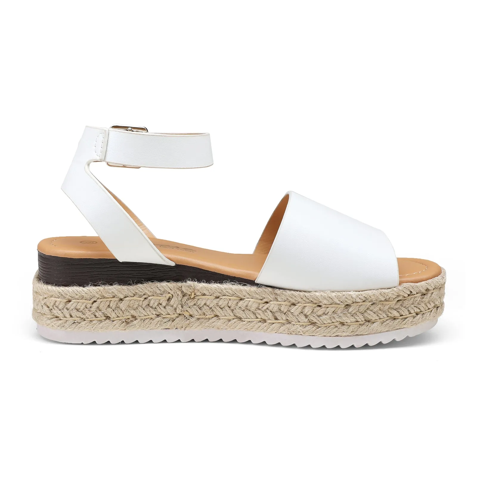 Vepose Women's 400A Espadrilles Sandals Classic Wedge Platform Sandal