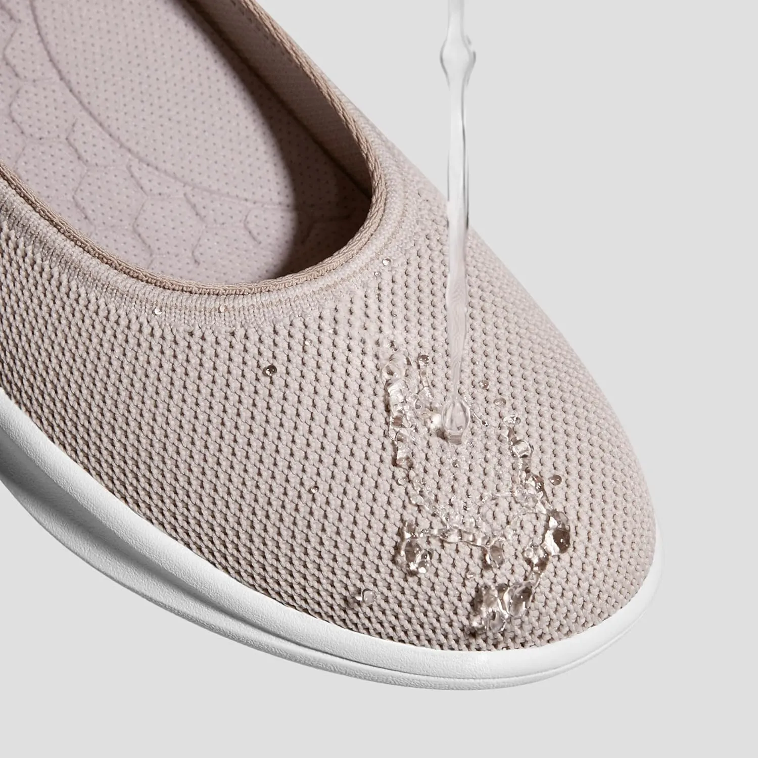 VIVAIA Izabel Water-Repellent Round-Toe All-Day Sneaker Flats