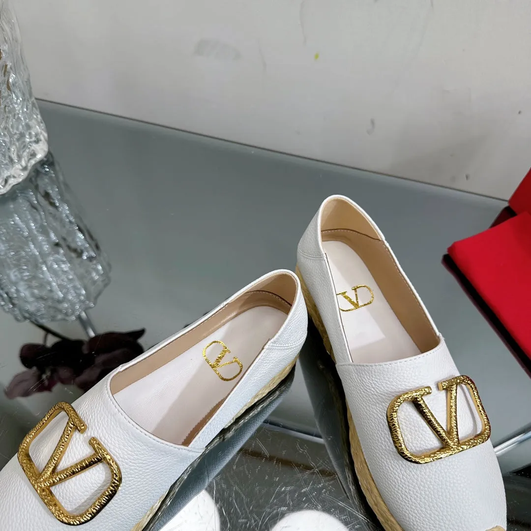 Vlogo Signature Loafer White Leather