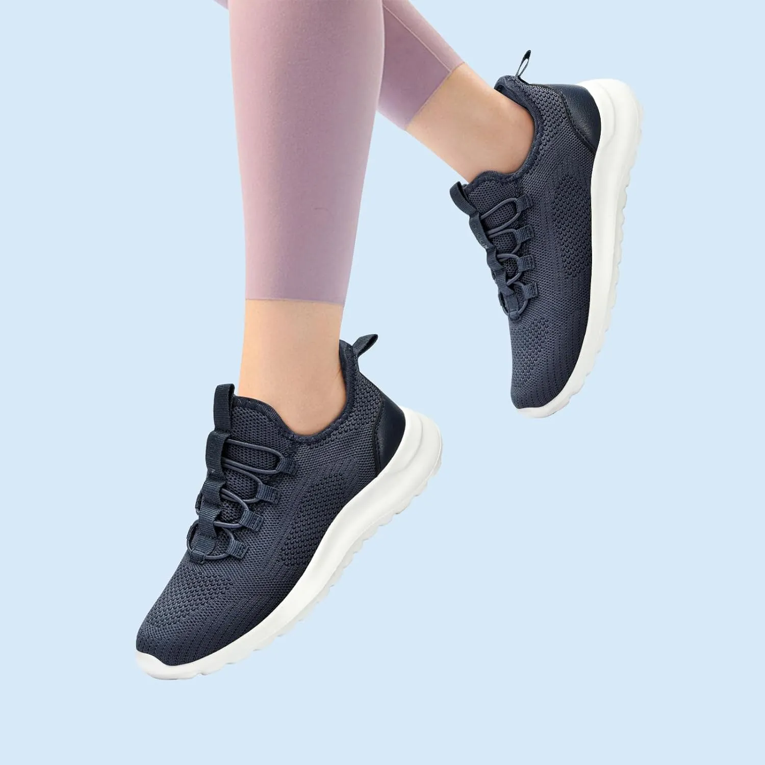 Walking Shoes Women Hands Free Slip on Sneakers with Arch Support