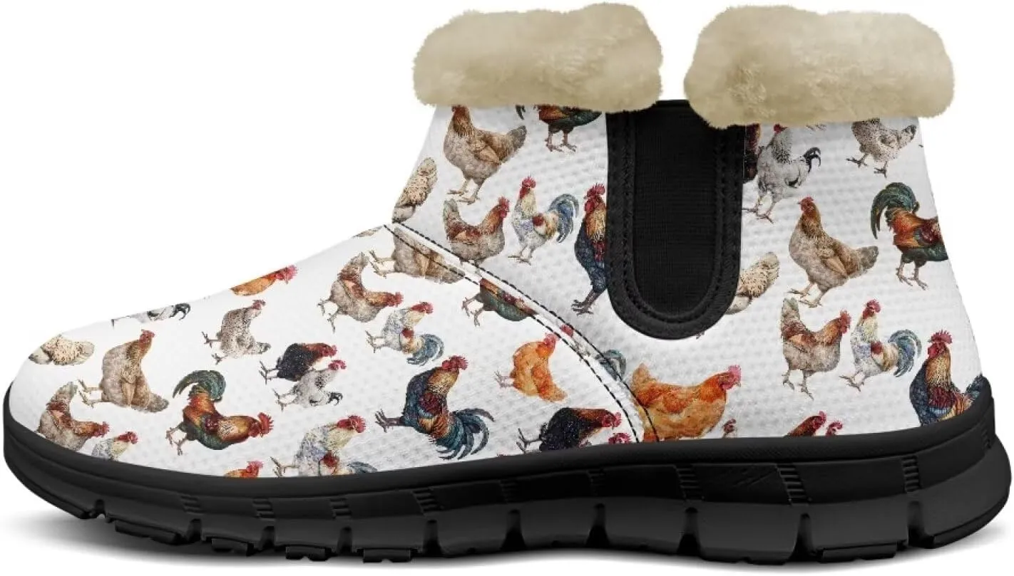 Winter Boots for Women Waterproof Ankle Snow Boot Warm Shoes Outdoor Winter Boots Fashion Booties