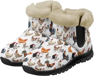 Winter Boots for Women Waterproof Ankle Snow Boot Warm Shoes Outdoor Winter Boots Fashion Booties