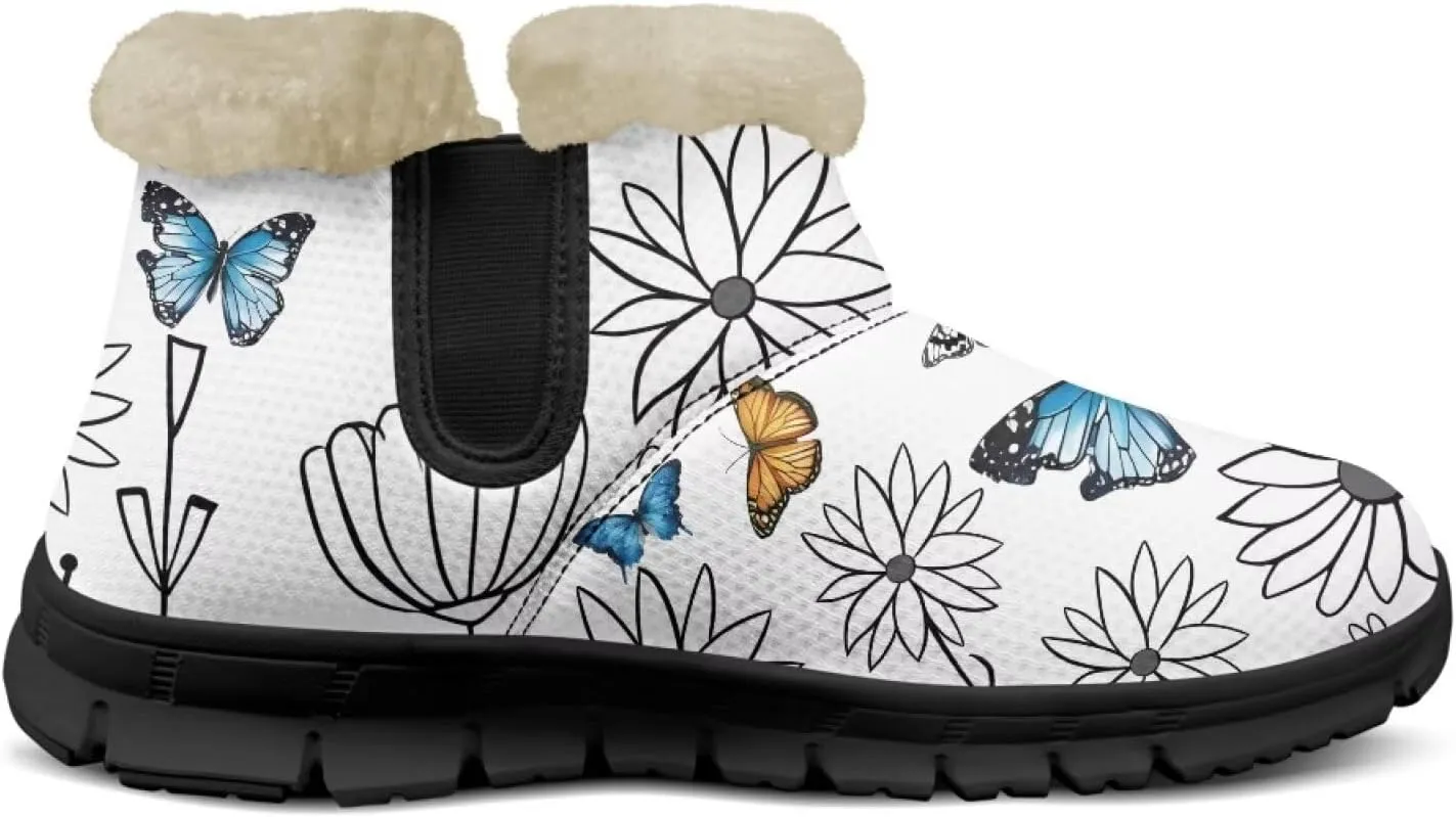 Winter Boots for Women Waterproof Ankle Snow Boot Warm Shoes Outdoor Winter Boots Fashion Booties