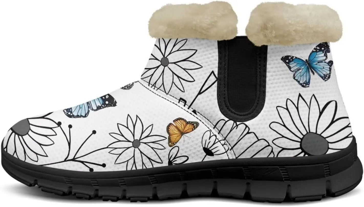 Winter Boots for Women Waterproof Ankle Snow Boot Warm Shoes Outdoor Winter Boots Fashion Booties