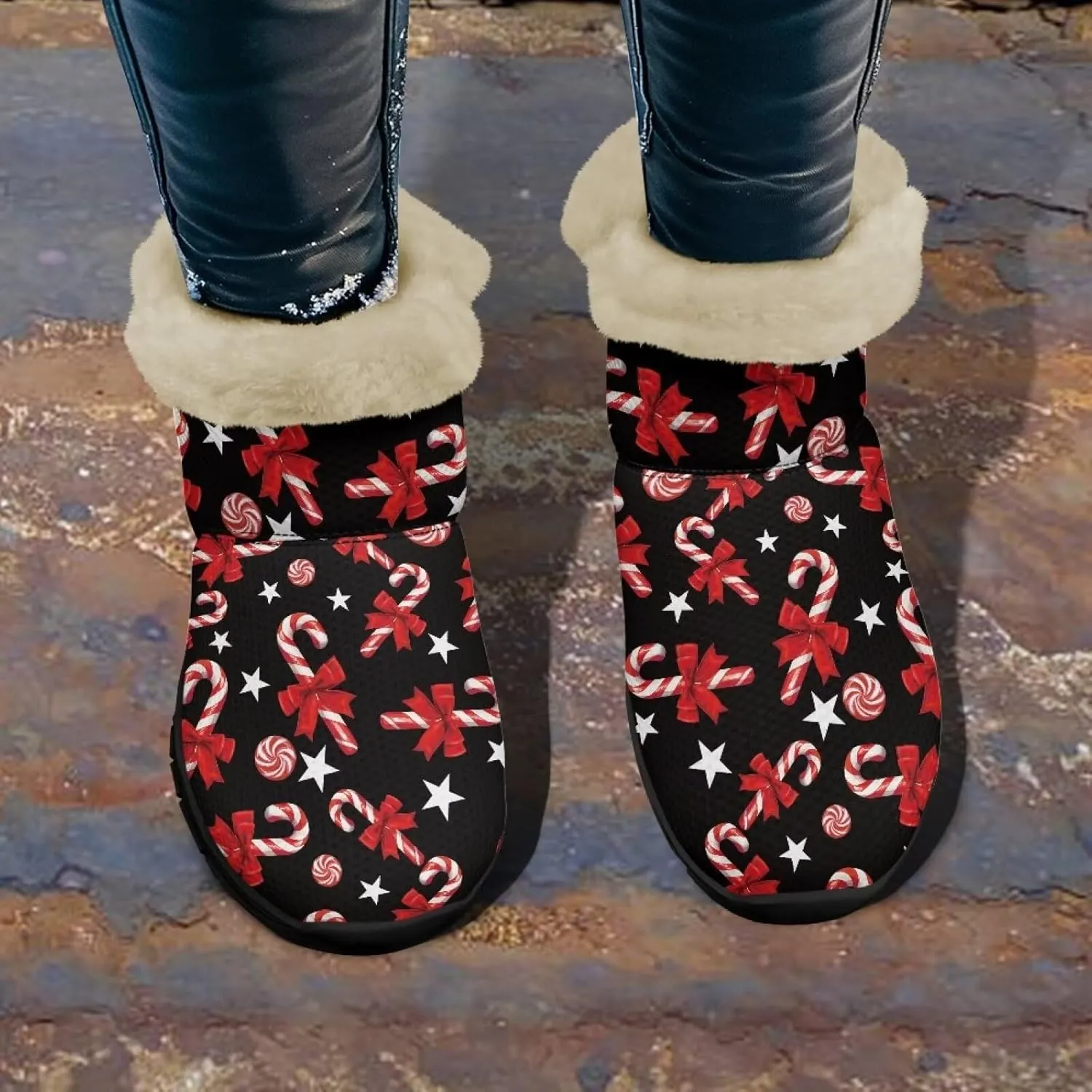 Winter Boots for Women Waterproof Ankle Snow Boot Warm Shoes Outdoor Winter Boots Fashion Booties