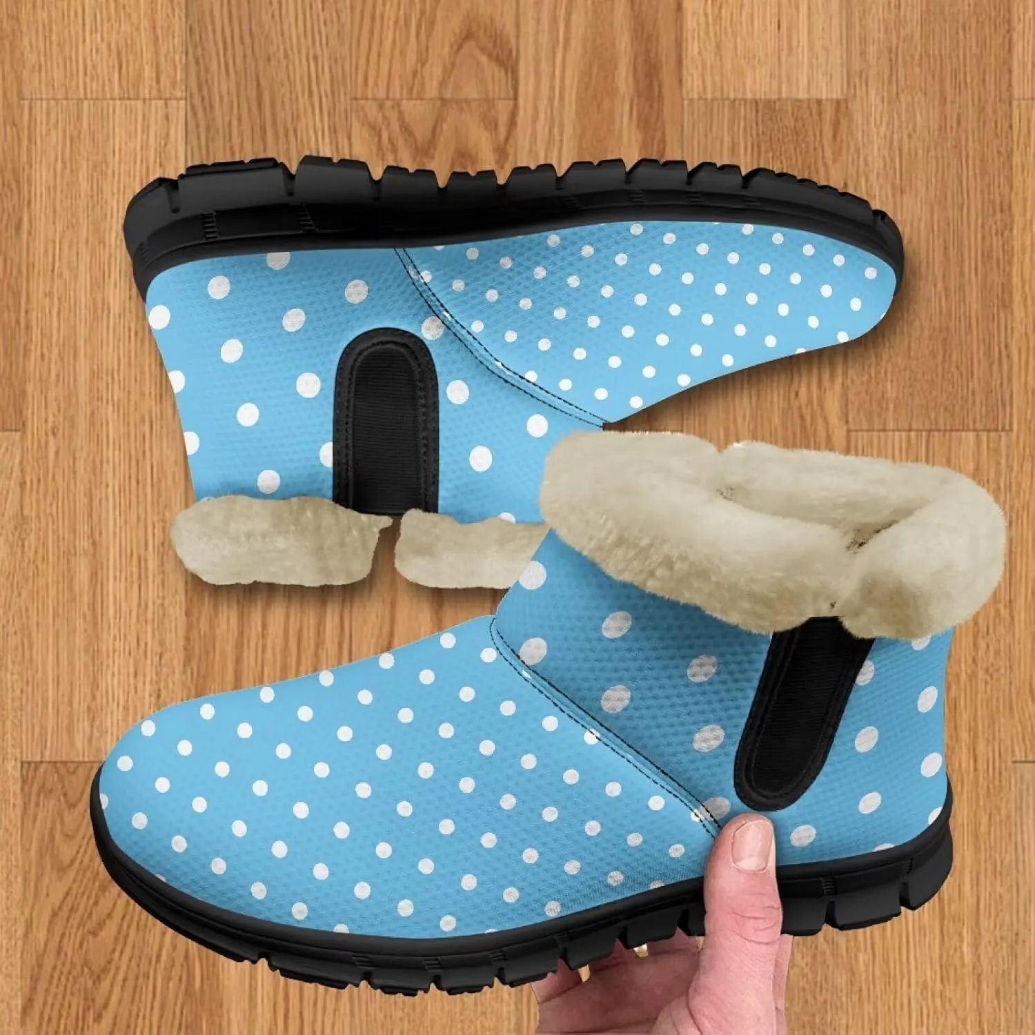 Winter Boots for Women Waterproof Ankle Snow Boot Warm Shoes Outdoor Winter Boots Fashion Booties