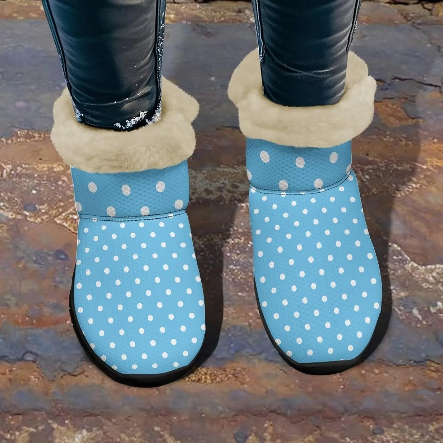 Winter Boots for Women Waterproof Ankle Snow Boot Warm Shoes Outdoor Winter Boots Fashion Booties