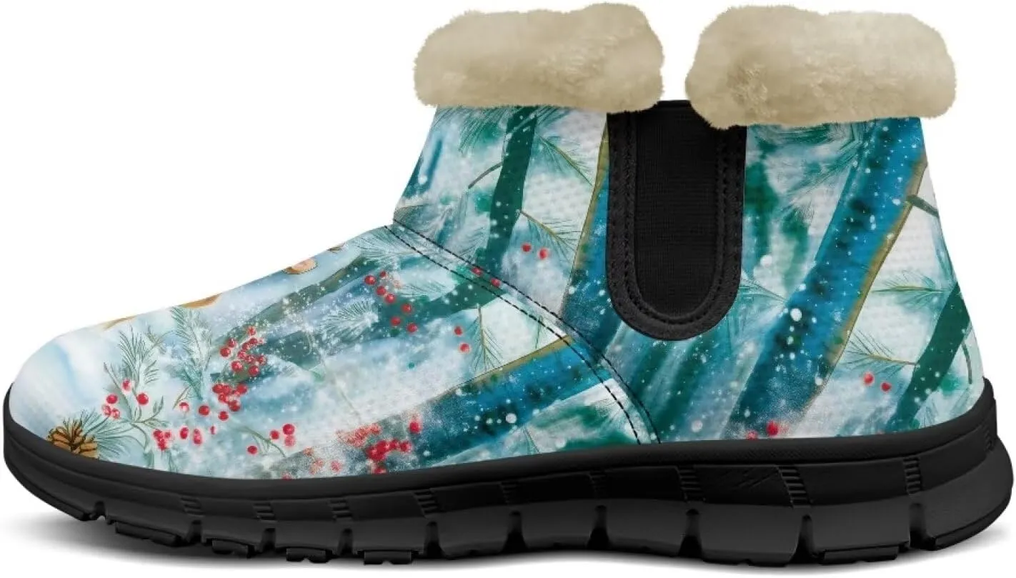 Winter Boots for Women Waterproof Ankle Snow Boot Warm Shoes Outdoor Winter Boots Fashion Booties
