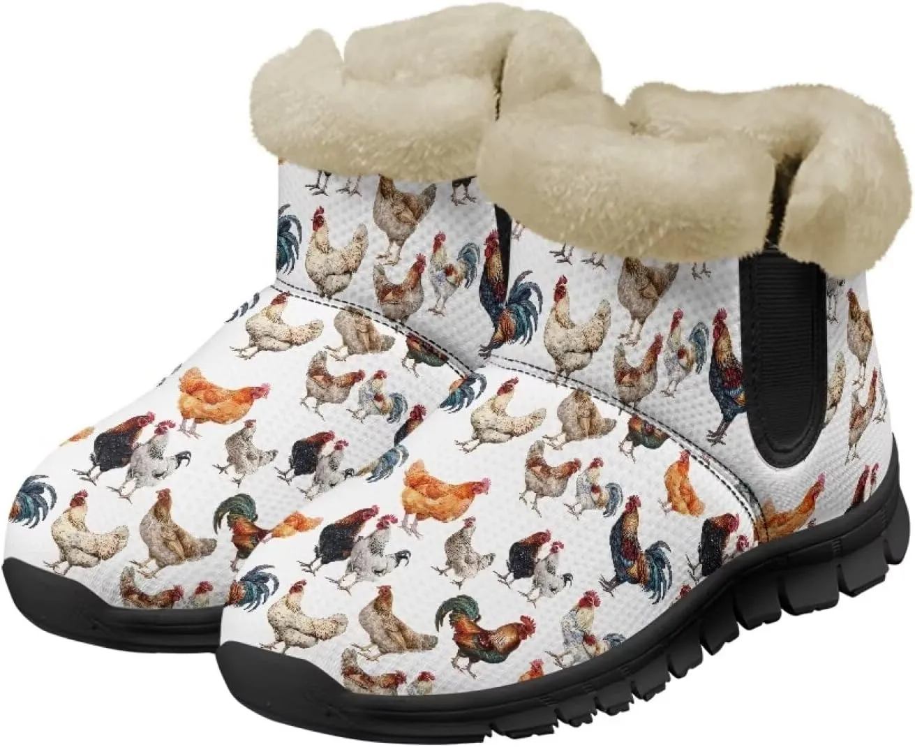 Winter Boots for Women Waterproof Ankle Snow Boot Warm Shoes Outdoor Winter Boots Fashion Booties
