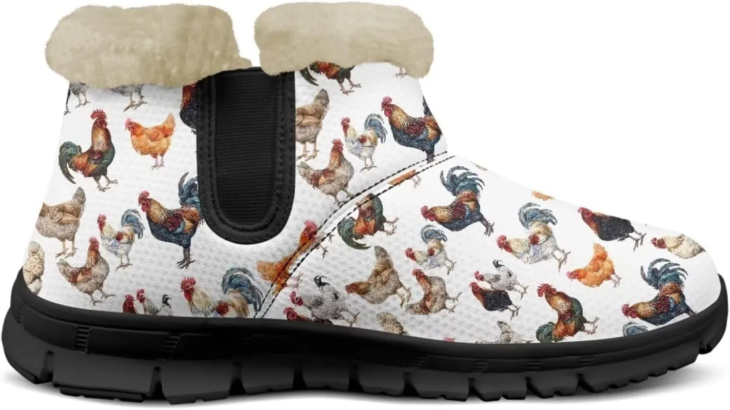 Winter Boots for Women Waterproof Ankle Snow Boot Warm Shoes Outdoor Winter Boots Fashion Booties
