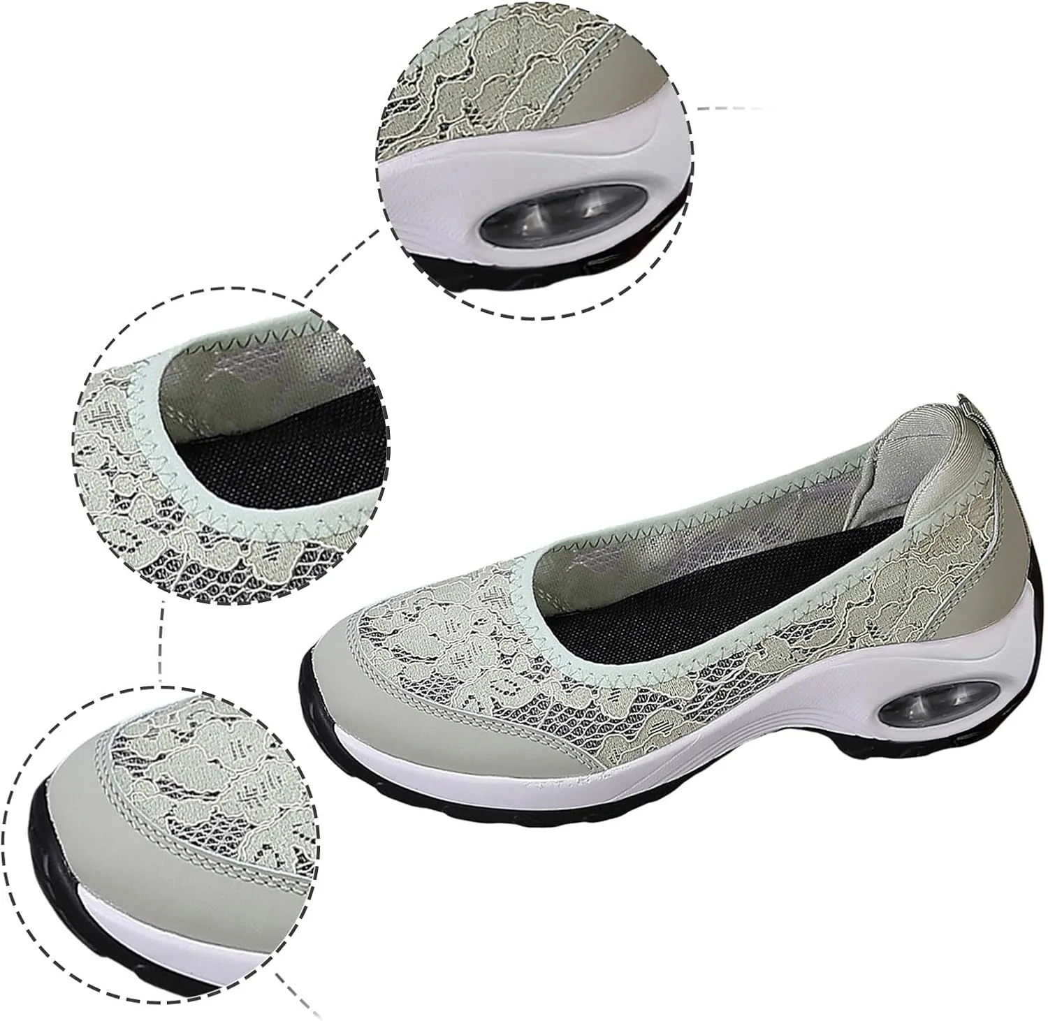 Women Sneakers Fashionable New Pattern Solid Color Lace Decoration Cute Thick Sole Flat Bottom Teal Shoes Women
