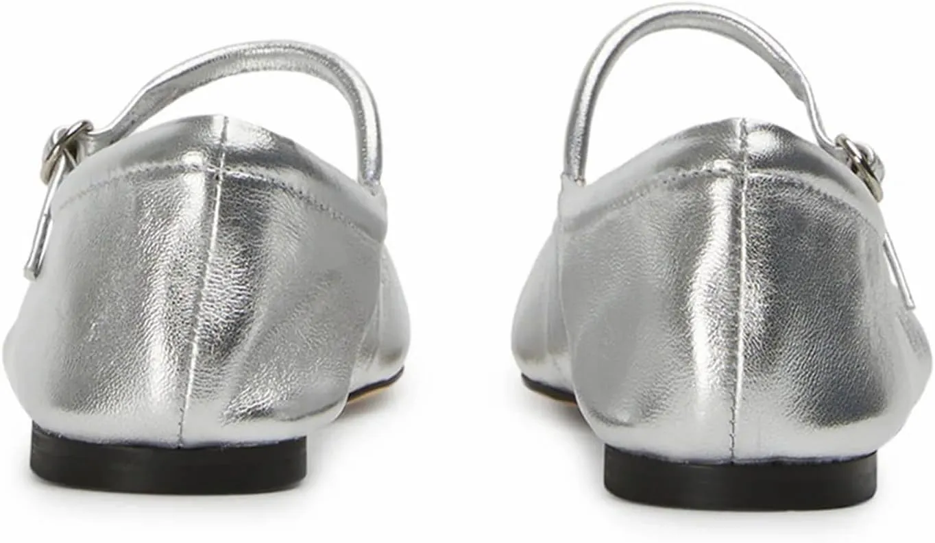 Women's Ankle Strap Flats Mary Jane Ballet Flats Women's Classic Square Toe Flats Stylish and Comfortable Dress Flats