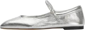 Women's Ankle Strap Flats Mary Jane Ballet Flats Women's Classic Square Toe Flats Stylish and Comfortable Dress Flats