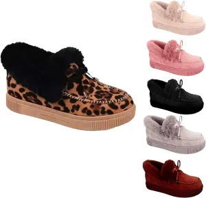 Women's Boots Round Head Thick Sole Orthopedic Arch-Support Wool Thick Warm Cotton Shoes