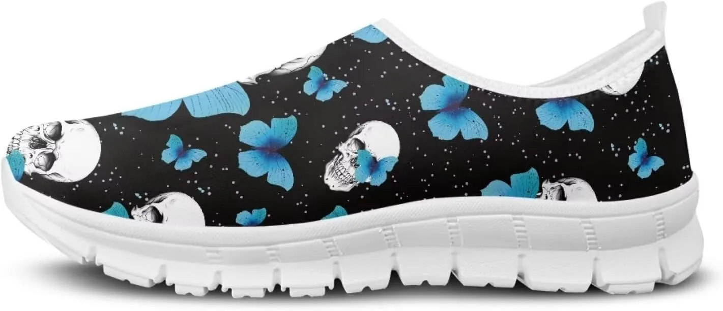 Womens Casual Sneakers, Comfortable Women's Loafers Shoes Slip On Flat Shoes Women's Athletic Shoes