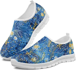 Womens Casual Sneakers, Comfortable Women's Loafers Shoes Slip On Flat Shoes Women's Athletic Shoes