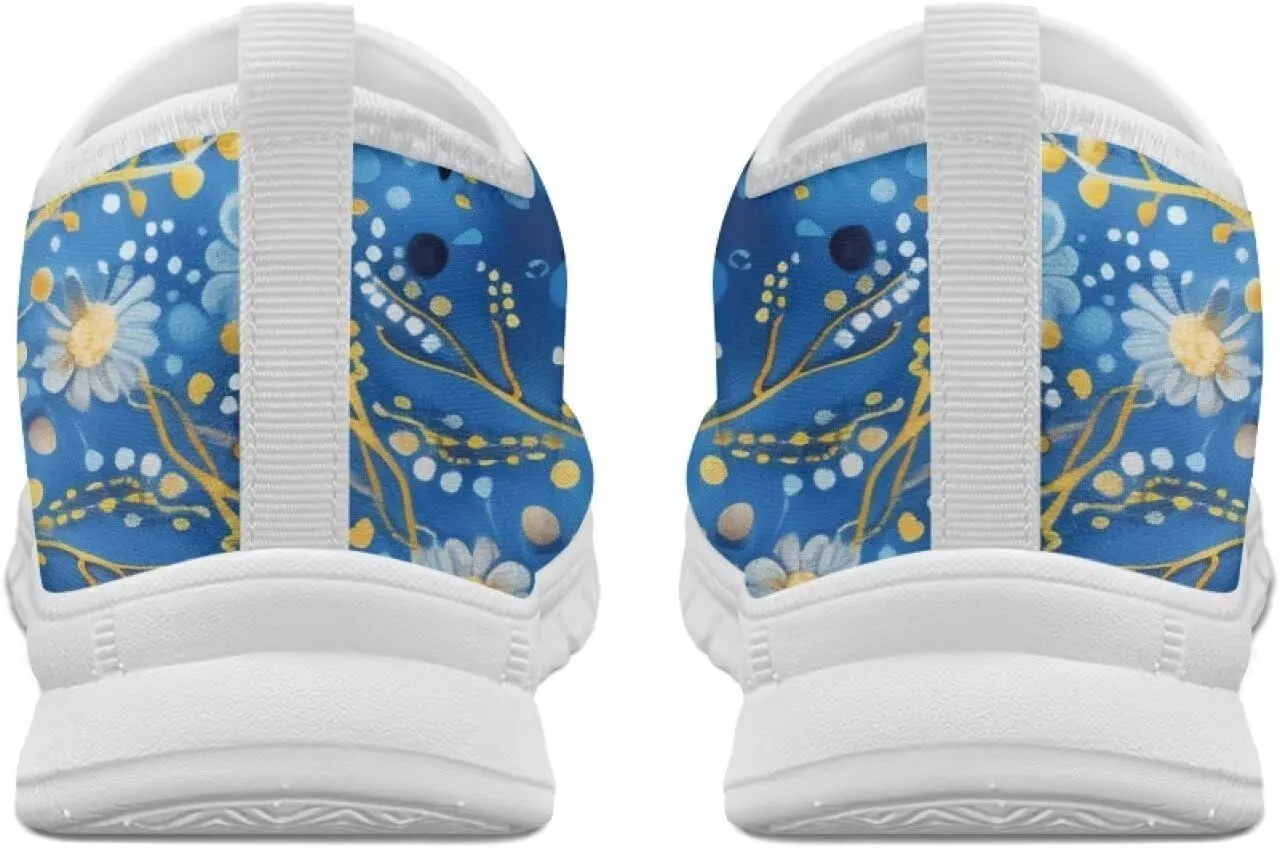 Womens Casual Sneakers, Comfortable Women's Loafers Shoes Slip On Flat Shoes Women's Athletic Shoes
