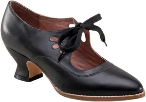 Women's Chunky Heel Lace Up Oxfords Pointed Toe Mid Chunky Heel Brogues Casual Saddle Shoes Comfortable Wingtip High Heel Pumps Shoes
