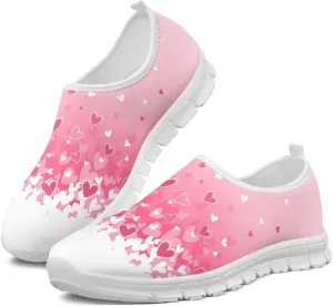 Women's Comfort Shoes Lightweight Sneakers Slip On Casual Shoes Breathable Sneakers Low Cut Loafers Walking Running Sports Hiking Travel Shoes US 5.5-11.5