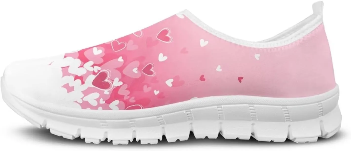 Women's Comfort Shoes Lightweight Sneakers Slip On Casual Shoes Breathable Sneakers Low Cut Loafers Walking Running Sports Hiking Travel Shoes US 5.5-11.5