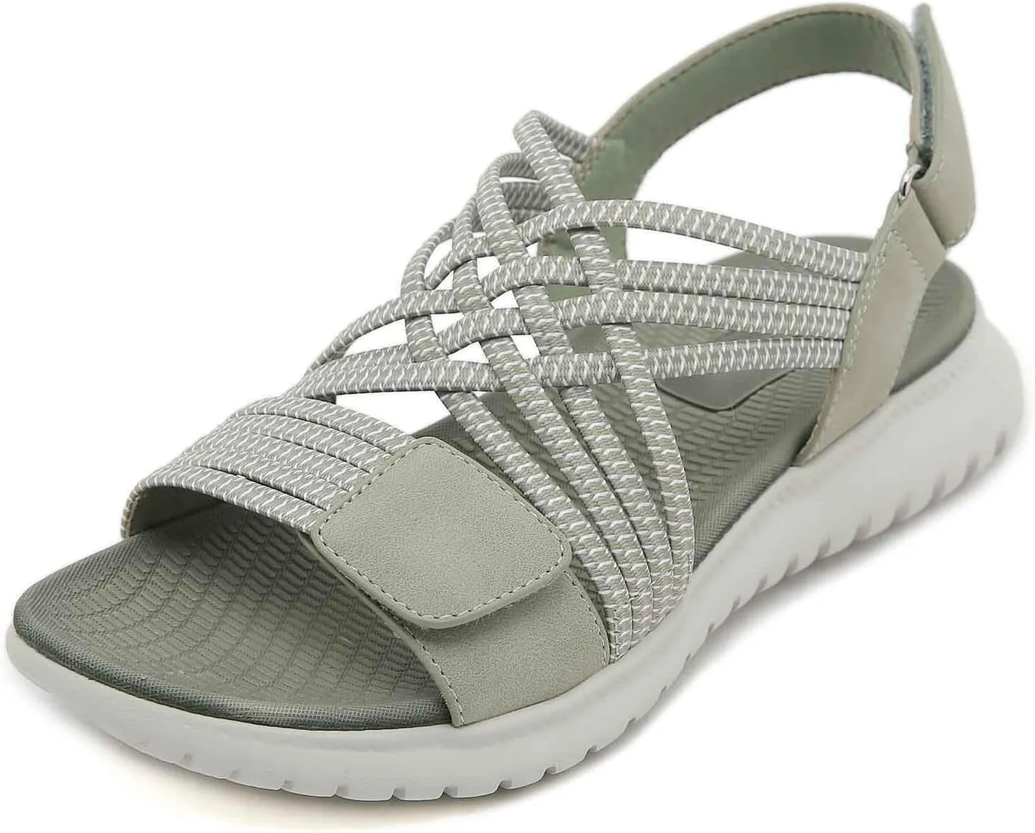 Women's Comfortable Open Toe Sandals with Thick Platform Sole for Casual Wear Summer Walking Beach Vacation