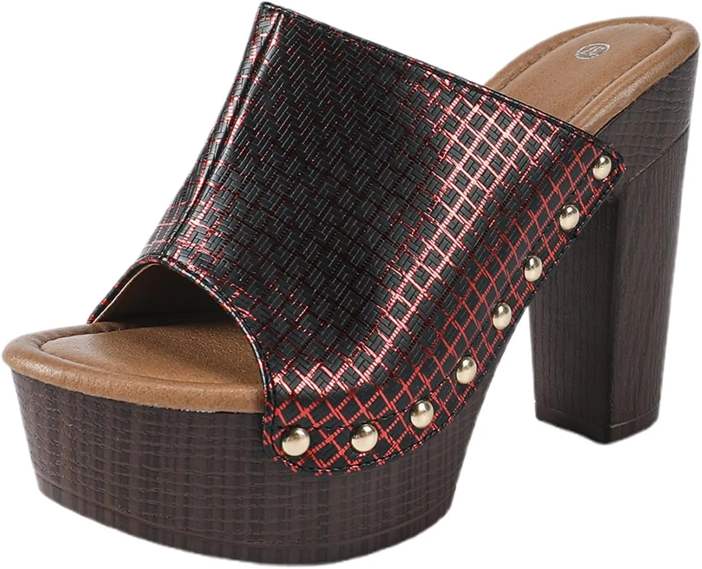 Women's High Heel Slippers Open Toe Sandals Casual Wear Vacation Summer Spring Comfortable Slippers Women for Home
