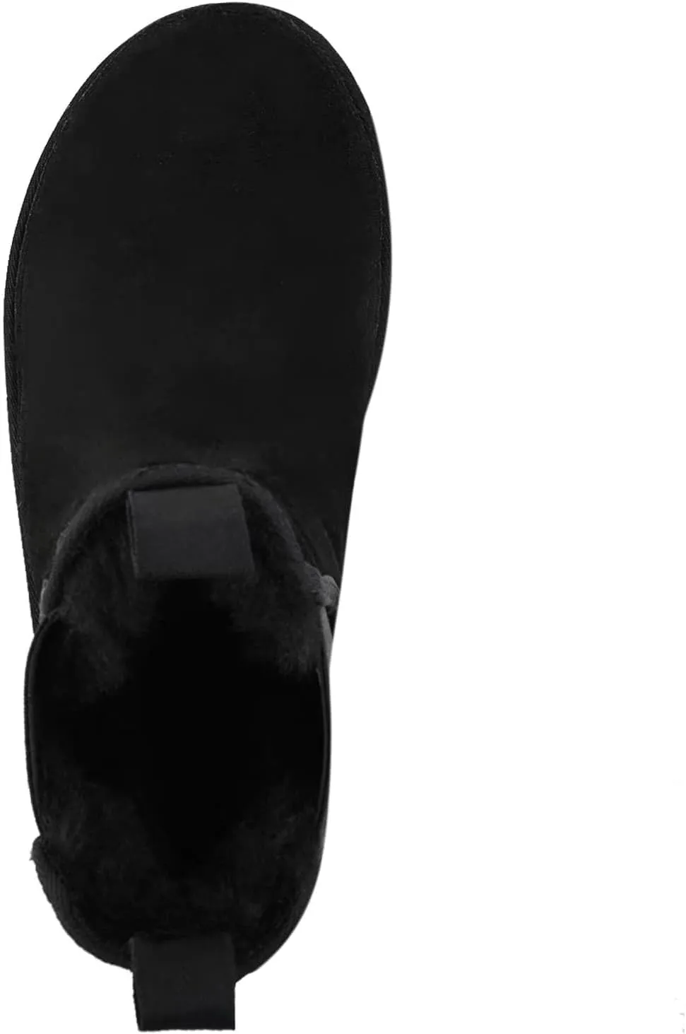 Women's Mini Snow Boots Platform Chelsea Winter Warm Faux Fur Lined Suede Indoor Outdoor Anti-Slip Classic Comfortable Flat Ankle Bootie