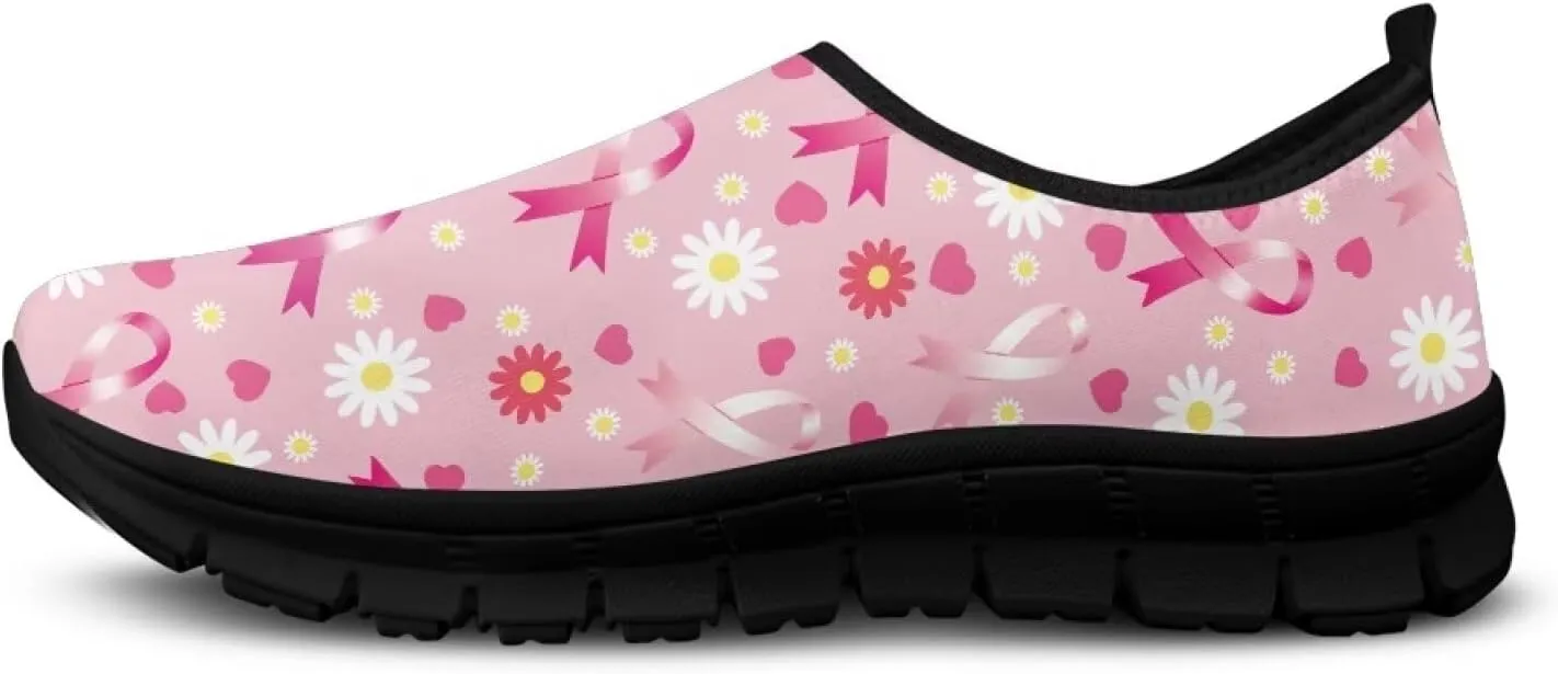 Women's Slip On Breathable Sneakers Low Cut Casual Shoes Soft Lightweight Loafers Arch Support Running Walking Sports Training Fitness Travel Shoes US 5.5-11.5