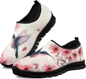 Women's Slip On Sneakers Casual Loafers Lightweight Non Slip Sports Tennis Shoes Comfort Soft Walking Shoes US 5.5-11.5