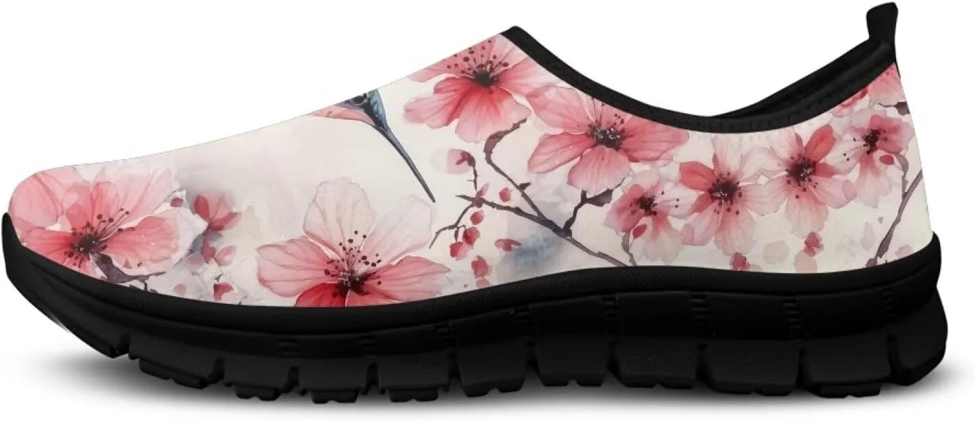 Women's Slip On Sneakers Casual Loafers Lightweight Non Slip Sports Tennis Shoes Comfort Soft Walking Shoes US 5.5-11.5