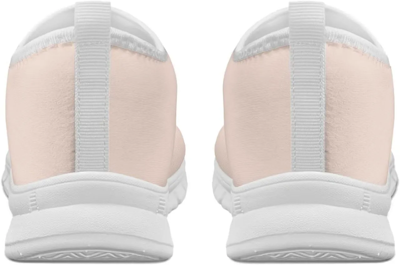 Women's Slip on Sneakers Soft Loafers Non Slip Shoes Comfort Low Top Casual Walking Shoe for Travel Work White Sole Size 5.5-11.5
