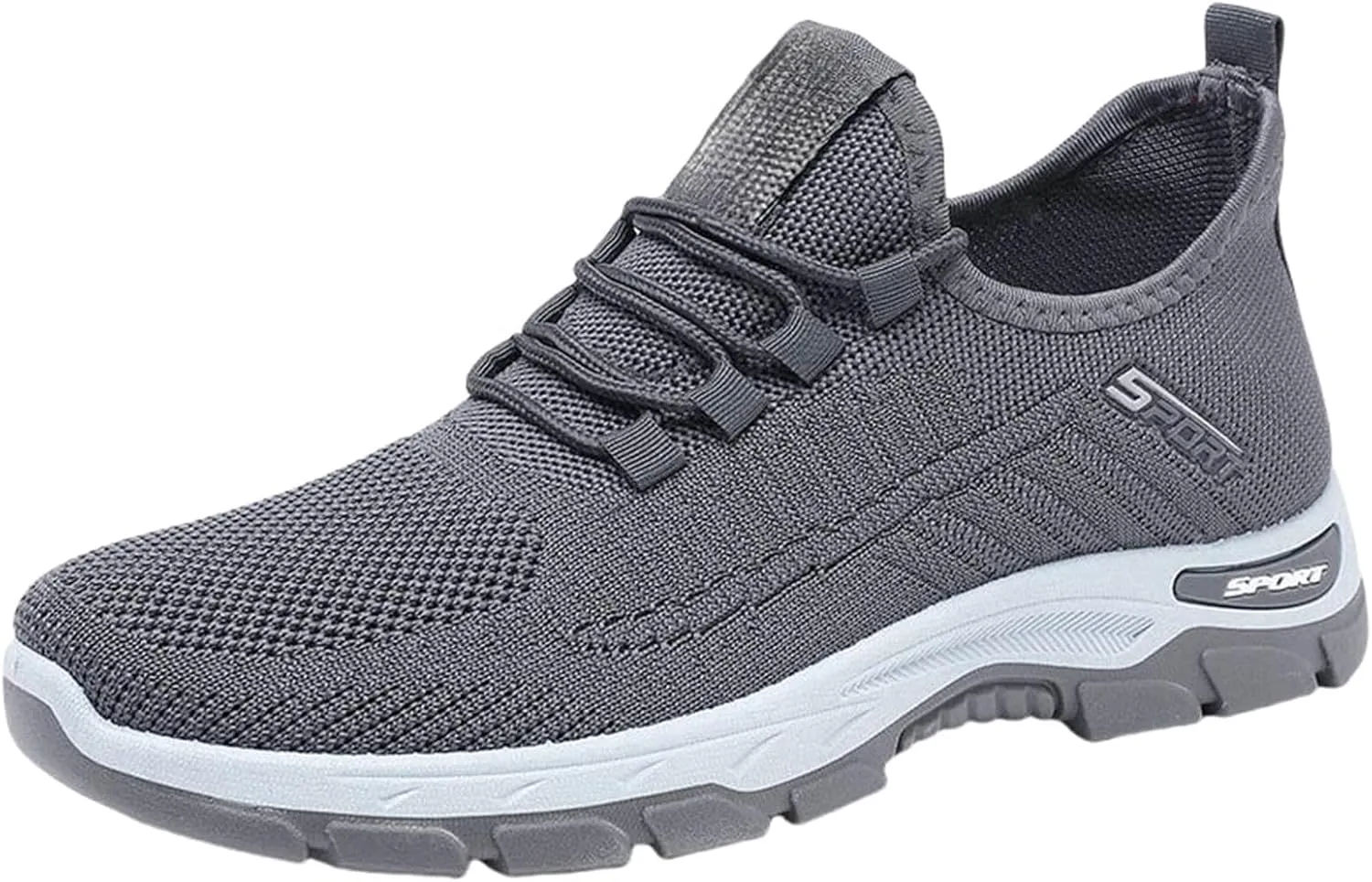 Womens Slip On Sneakers Wide Toe Box Shoes Extra Wide Width Sneakers Air Cushion Road Running Shoes Ultra Light Tennis Gym Workout Training Shoe Breathable Walking Shoe with Arch Support