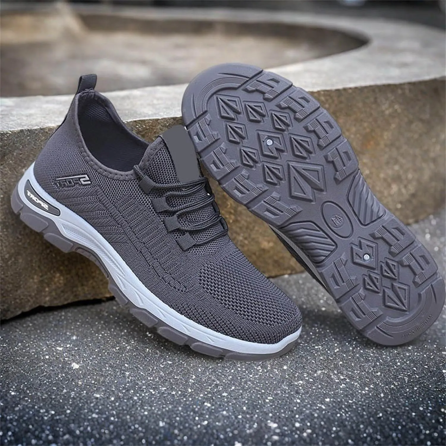 Womens Slip On Sneakers Wide Toe Box Shoes Extra Wide Width Sneakers Air Cushion Road Running Shoes Ultra Light Tennis Gym Workout Training Shoe Breathable Walking Shoe with Arch Support