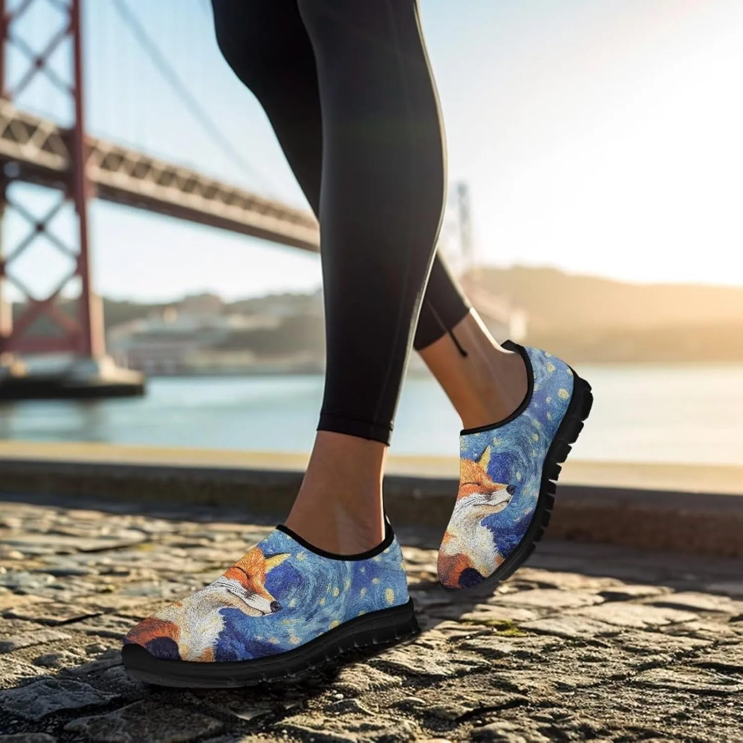 Women's Slip On Walking Casual Shoes Comfort Breathable Sneakers Non Slip Loafers Lightweight Arch Support Go Easy Running Sports Hiking Training Travel Shoes US 5.5-11.5