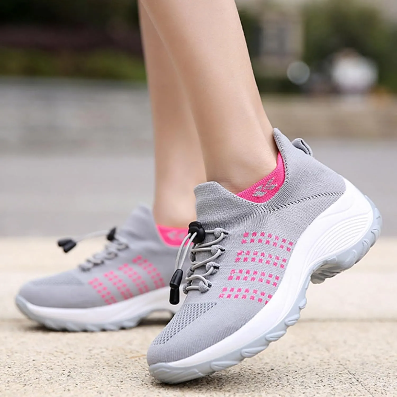 Women's Walking Shoes Lightweight Tennis Fashion Sneakers Sports Workout Gym Shoes for Running