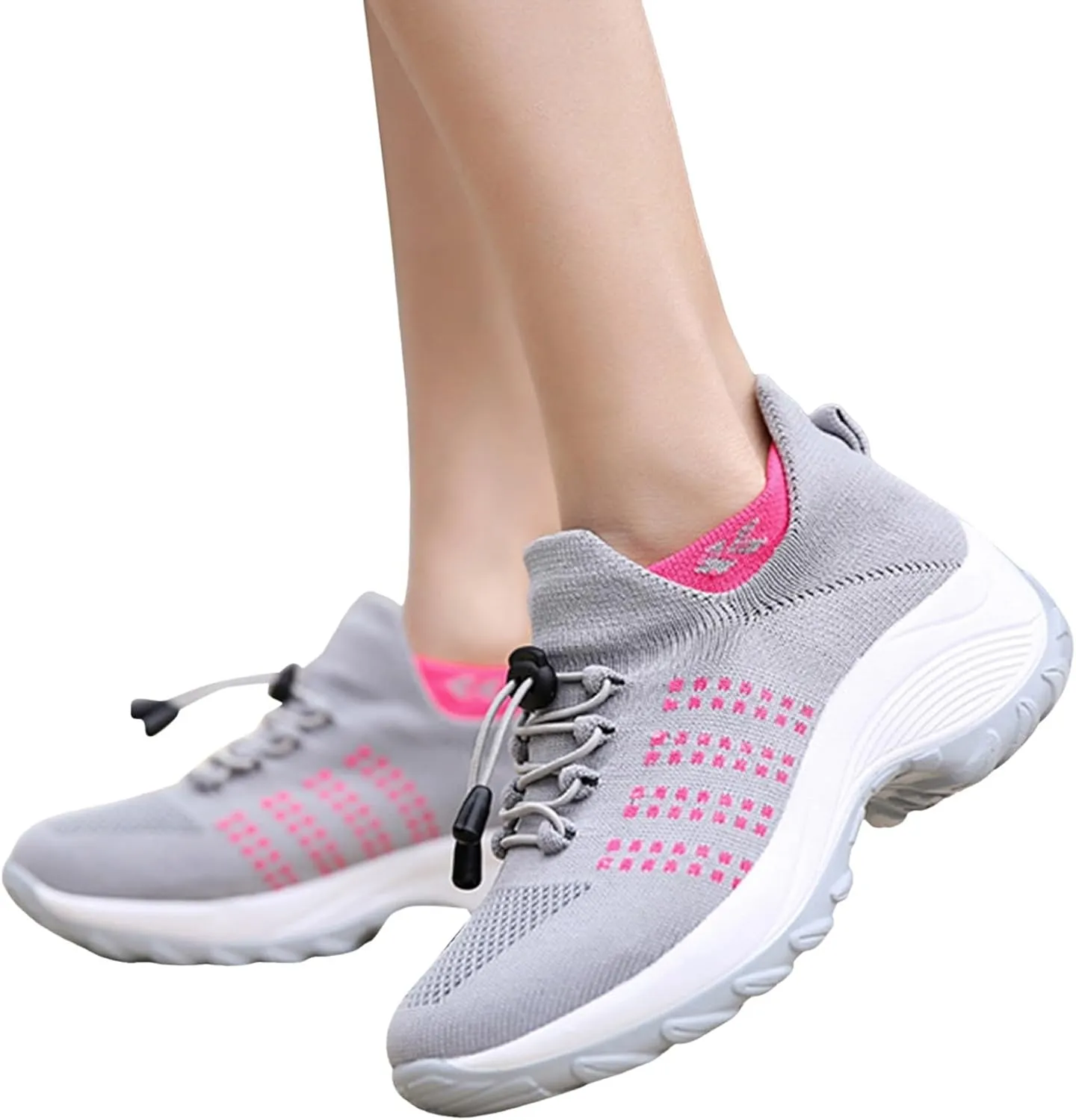 Women's Walking Shoes Lightweight Tennis Fashion Sneakers Sports Workout Gym Shoes for Running