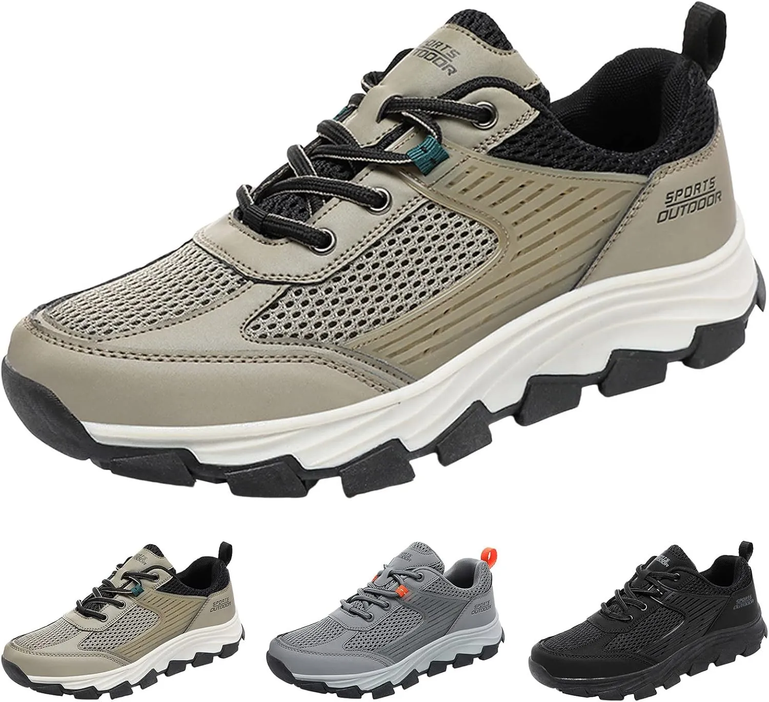 Workout Athletic Sport Shoes for Men Comfortable Breathable Stretch Canvas Slip on Sneaker Memory Foam Sneaker