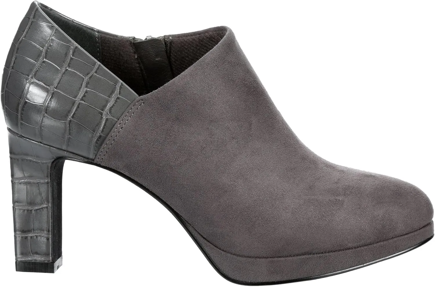 XAPPEAL Ayla - Women's Low Cut Heeled Suede Ankle Boots